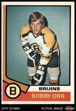 1974 Topps #100 Bobby Orr Bruins HOF 5 - EX
