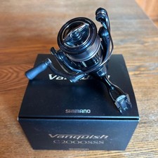Shimano 19 Vanquish C2000SSS Spinning Reel Black With Box Manual