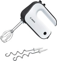 Bosch Handmixer MFQ4020 450W Weiß Finecreamer Edelstahl-Knethaken