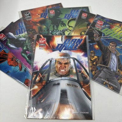 Dan Dare #1-7 (2007 Virgin) 1 2 3 4 5 6 7 Comics Lot Complete Limited Series
