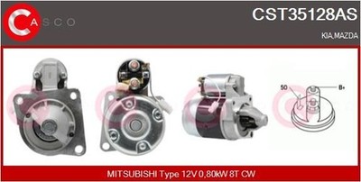 Casco CST35128AS ANLASSER STARTER für KIA MAZDA