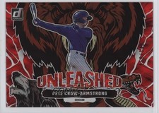 2023 Panini Donruss Unleashed Red /149 Pete Crow-Armstrong #U10 07mh