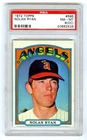 NOLAN RYAN~CALIFORNIA ANGELS~1972 TOPPS PSA-8 NM-MT (OC) MLB BASEBALL CARD #595