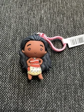 Monogram Disney Girl Power Series Moana Bag Clip