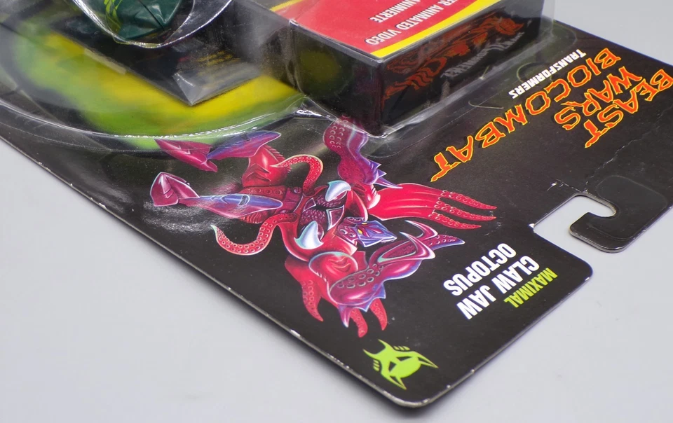 RARE vintage Transformers BEAST WARS Transmetal CLAW JAW Sealed MOC Europe VHS ! - Image 4 of 4