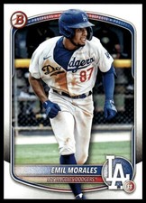 2025 Bowman #BP-127 Emil Morales Prospects