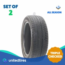 Set of (2) Used 235/55R19 Yokohama YK-CTX 105V - 7/32