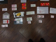 BOOKLET FLAWS - COLLECTION OF 22 BOOKLETS WITH FLAWS