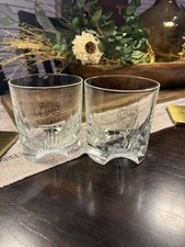 2 Chivas Regal Emblem Scotch Whisky Rocks Gla...
