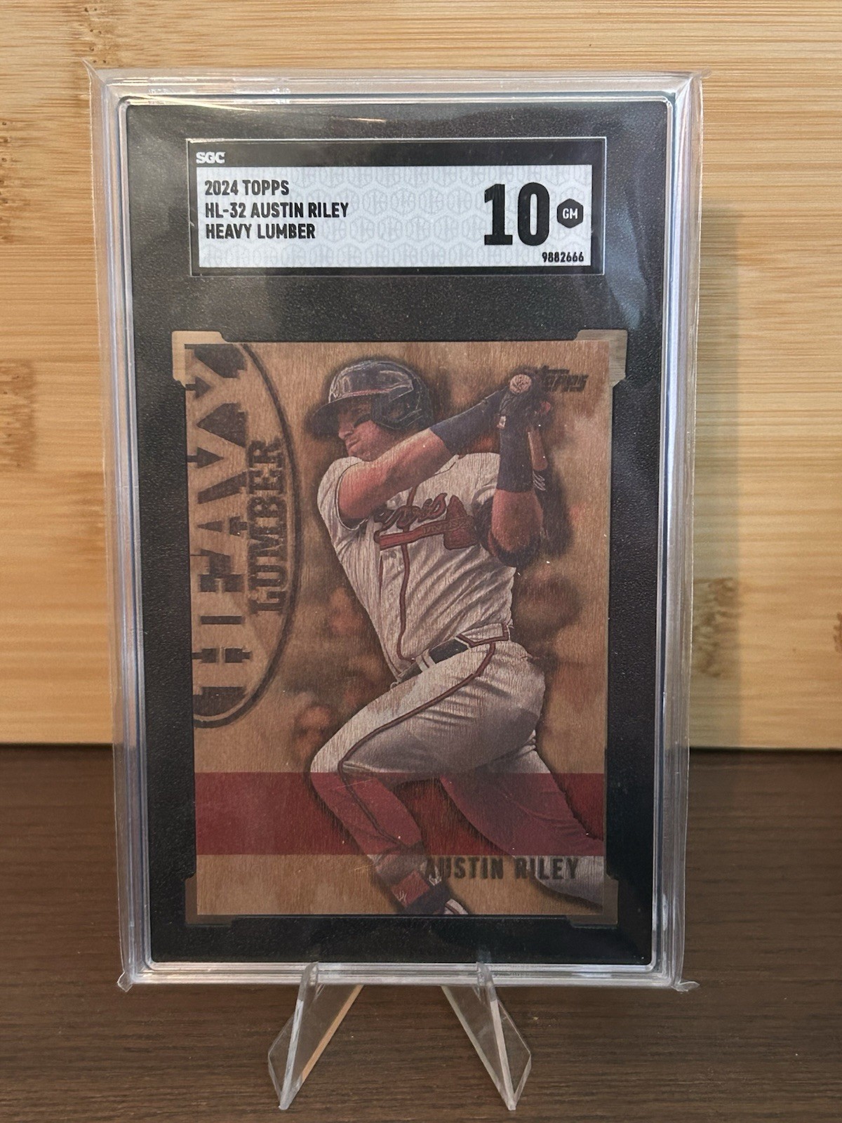 2024 Topps Series 2 Heavy Lumber Austin Riley #HL-32 SGC 10 GEM