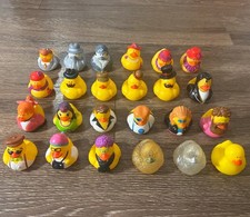 GENERATIONS/DECADES YEARS VINTAGE RUBBER DUCK LOT OF 24 1920S 30S 40S 70S 80S