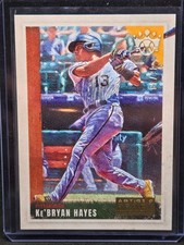 2022 Panini Diamond Kings Baseball Ke'Bryan Hayes Artist's Proof 46/49 #44