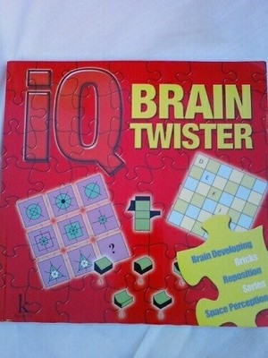 IQ BRAIN TWISTER - BRAIN DEVELOPING BRICKS, REPOSITION, By G. Newton & James