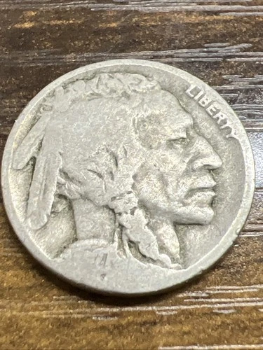 1927-D  Buffalo Nickel Actual Nickel Great Value