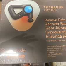 Therabody Theragun PRO Plus Multi Therapy Massage Gun - Black - Brand New Sealed