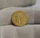 1909 D US $5 Indian Gold Piece AU