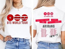 BTS Kpop T-Shirt, BTS World Tour Arirang 2026 Merch Gifts