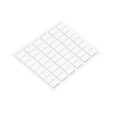 Sticker poster Tacky putty sticker, 48 pcs, white