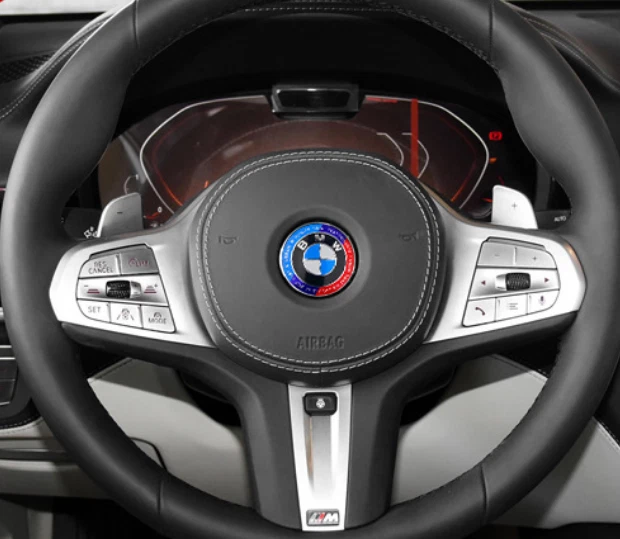 Special Edition Steering Wheel Logo Emblem For BMW 1 2 3 4 5 7 X M Series K 50th - Image 2 of 4