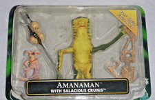 Star Wars Power of the Jedi Amanaman w  Salacious Crumb Fans    Choice  2 MOC
