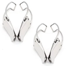 Cionyce 4 Pcs Spring Loaded Hasp 304 Stainless Steel Toggle Latch Hook 85mm 