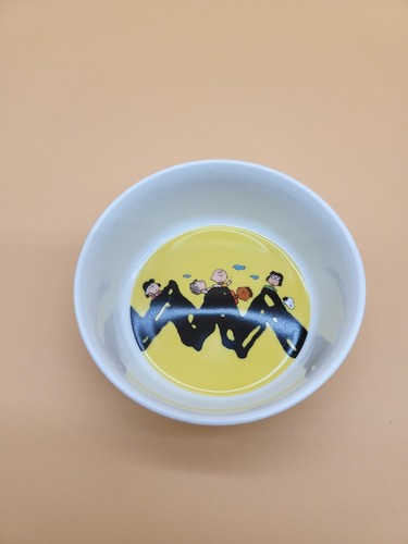 Peanuts New Gibson Stoneware Peanuts Gang 5in Pet Bowl - Picture 7 of 11
