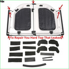 Hard Top Seal Kit for 2007-2018 Jeep Wrangler JK 17-PACK Interior Accessories