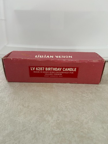 Vintage Lillian Vernon - Happy Birthday CELEBRATION CANDLE - 1-21 Years (NOS) - Picture 3 of 14