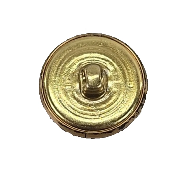 Pendleton Green Enamel Brass Shaft Shield Rope 3/4" Replacement Buttons - 5 pc - Image 3 of 3