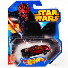 2015 Hot Wheels DARTH MAUL - Star Wars - HW Character Cars 1:64 Mattel CGW44