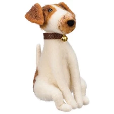 Primitives by Kathy Felt Critter Sitting Terrier 454397