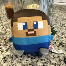 Steve Cuutopia Minecraft 5 Inch Plush Stuffed 5" 2022 Mattel MOJ ANG Studios NWT