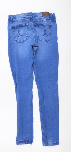 Cherokee Womens Blue Cotton Blend Skinny Jeans Size 8 L29 - Picture 2 of 12