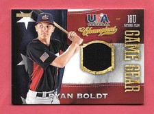 2013 Ryan Boldt Panini USA Champions Rookie Game Gear Jersey