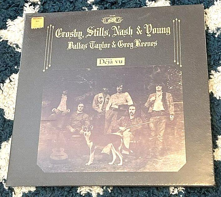 Crosby, Stills, Nash & Young: Deja Vu LP US orig. Still Sealed w