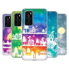 HEAD CASE DESIGNS WINTER TOWNS SOFT GEL CASE FOR HUAWEI PHONES 4