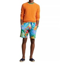 110 Polo Ralph Lauren Mens 8-Inch Tropical Floral-P Palm Cove Floral Shorts