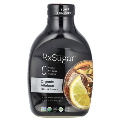 Organic Allulose Liquid Sugar, 16 fl oz (473 ml)