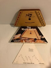 The Music Maker Lap Harp wooden instrument - mint