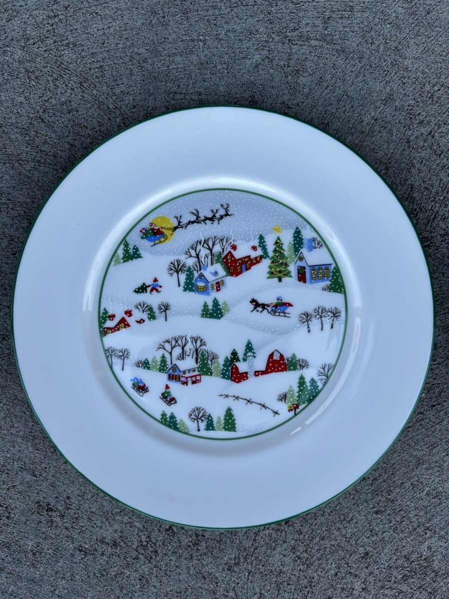 China Patterns Lenox Christmas China Set Salad Plate, Lenox China