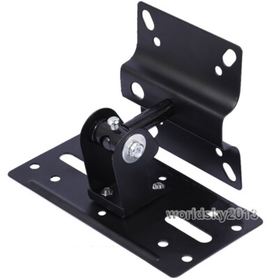 1pcs Universal Wall Ceiling Speaker Wall Mount Bracket Tilt Side Clamping Hanger