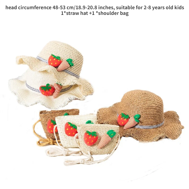 Baby girl floppy sun hat top