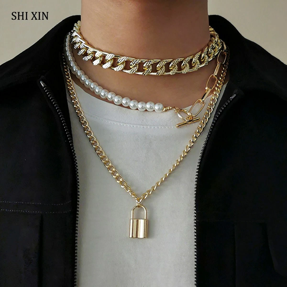 Gold chain for sale men with locket