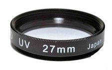 27mm UV Filter Made in Japan Kood High Quality Optical Glass