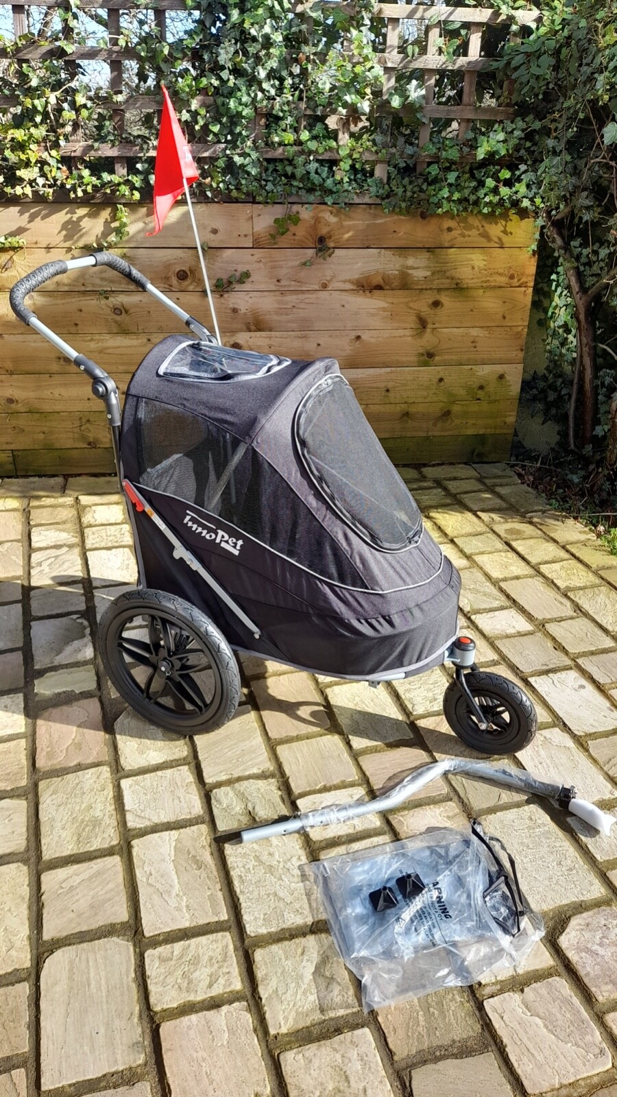 INNOPET SPORTY BLACK EVR DOG STROLLER eBay