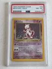 HOLO RARE BASE SET MEWTWO! PSA 8! NM-MINT! 1999 Pokémon Game #10/102