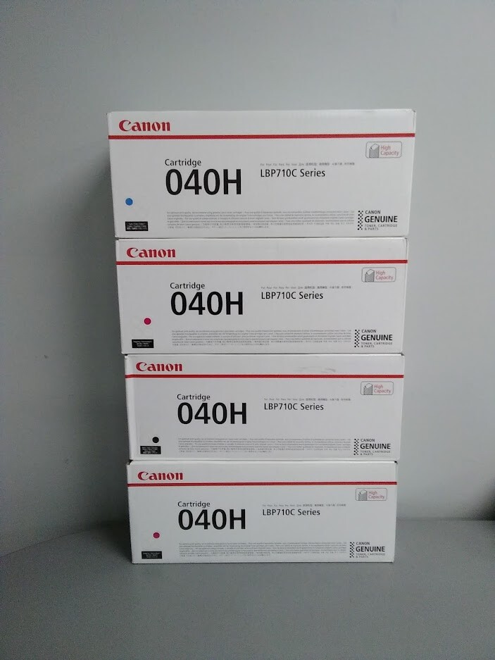 Canon 040H 黒、イエロー、マゼンタセット