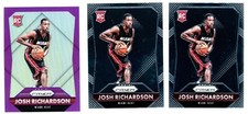 2015-16 Prizm Purple Prizm Josh Richardson 67/99 #317 Plus More Josh