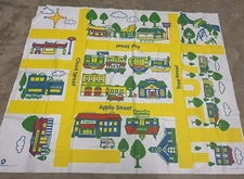 Judy Instructo Play Mat Vinyl large Learning about Directions in the Community