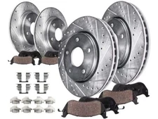 For 2009-2012 Volkswagen Routan Brake Pad and Rotor Kit Detroit Axle 41981GH